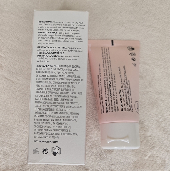 Saturday Skin Rub-a-Dub Refining Peel Gel - Picture 3 of 11